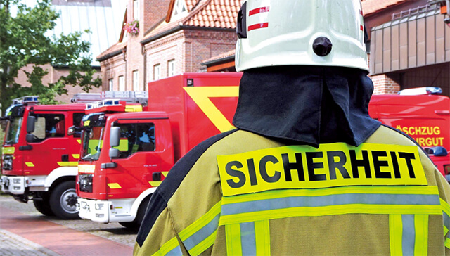 Sicherheit im Feuerwehrdienst